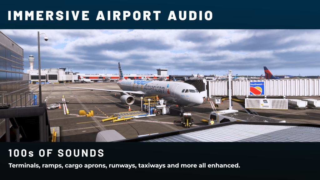 SoFly Airport ALIVE — ambiente sonoro aeroportuário no MSFS 2024