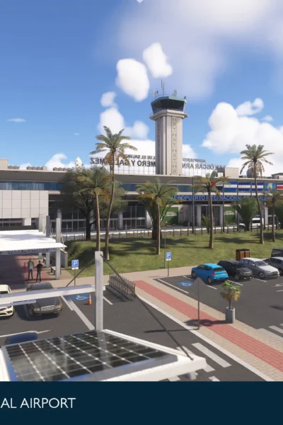 El Salvador International Airport (MSLP) no Microsoft Flight Simulator 2024