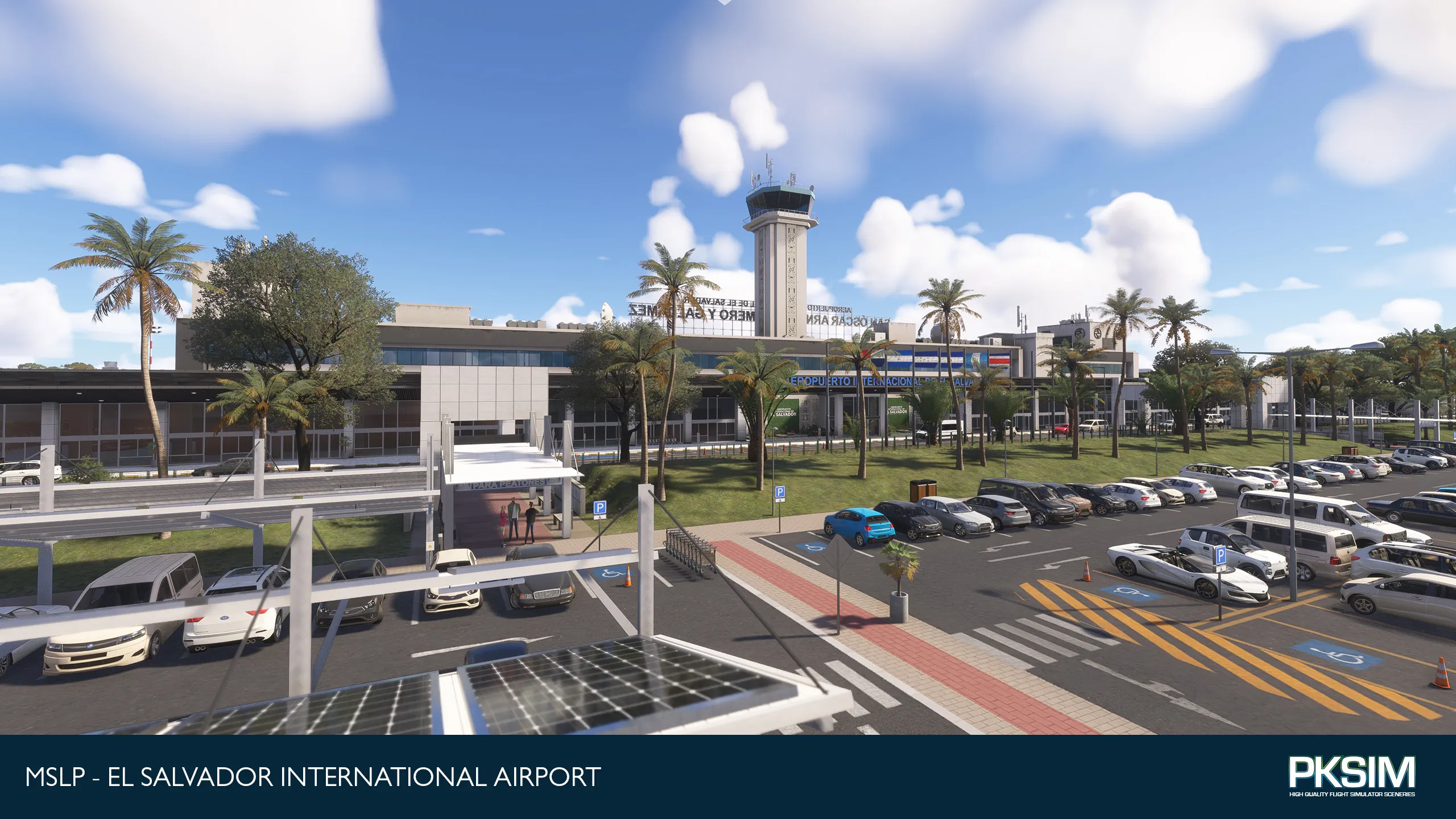 El Salvador International Airport (MSLP) no Microsoft Flight Simulator 2024