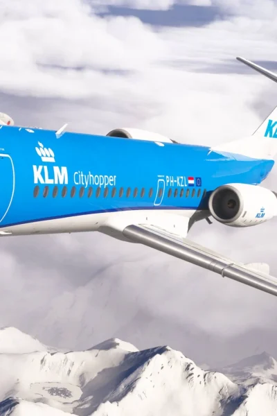 Fokker 70/100 Professional da Just Flight no MSFS Marketplace