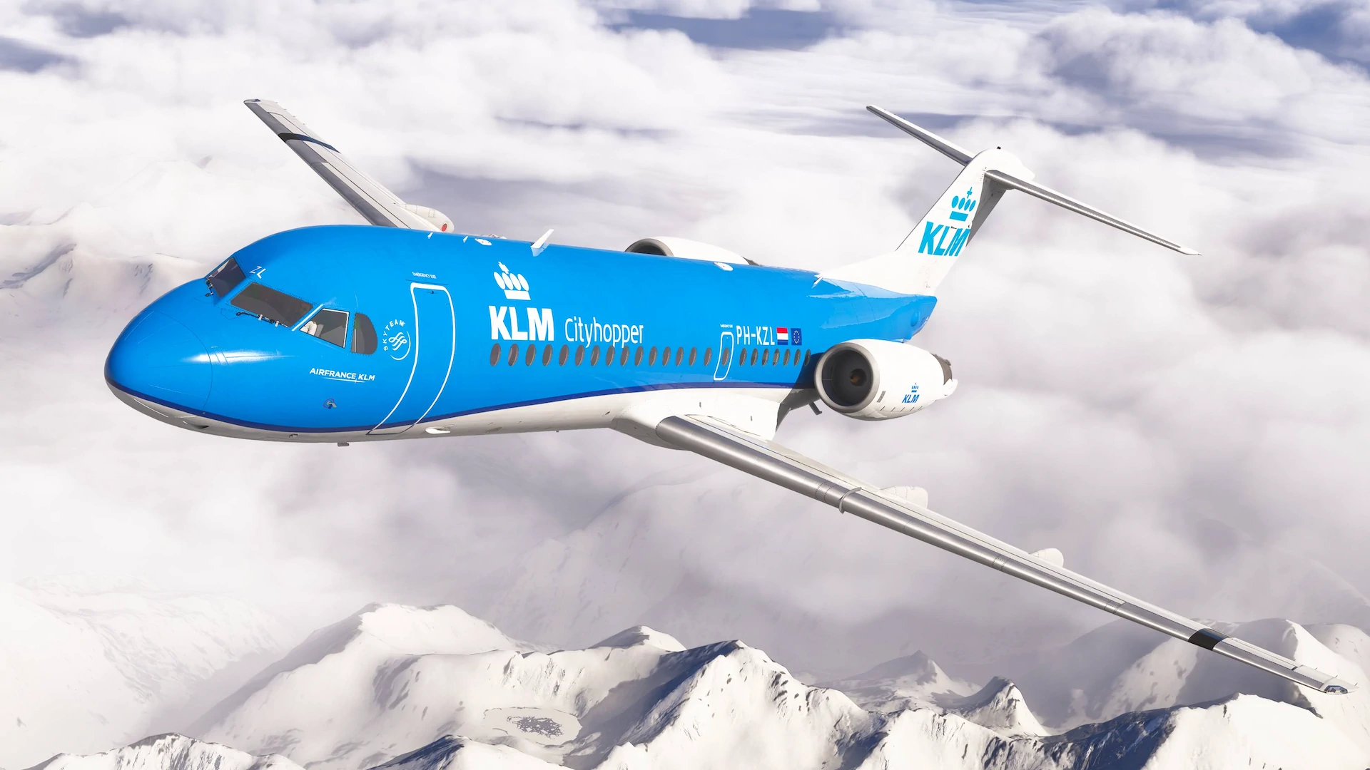 Fokker 70/100 Professional da Just Flight no MSFS Marketplace