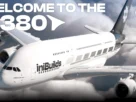 Airbus A380 da iniBuilds em arte oficial da série Welcome to the A380 Parte 2