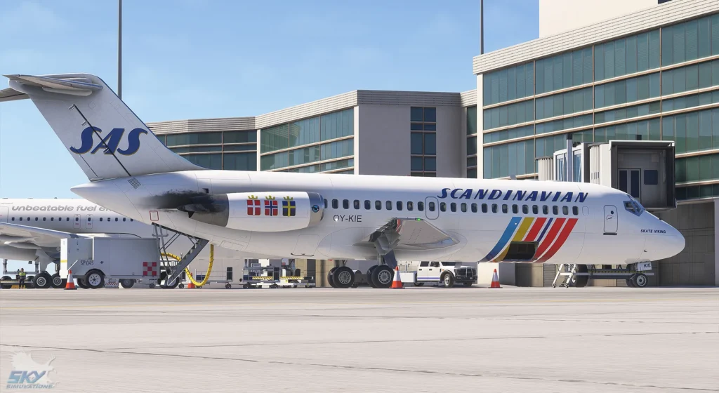Imagem oficial do Sky Simulations DC-9 Series 21/41/51 para MSFS 2024