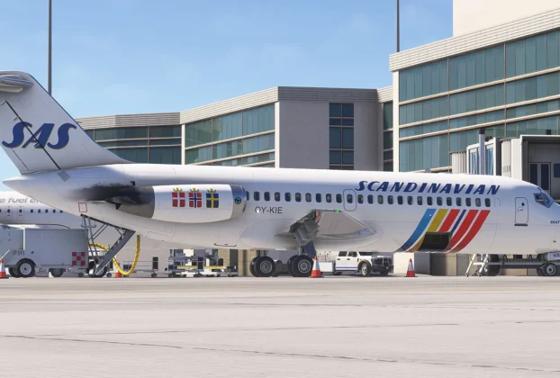 Imagem oficial do Sky Simulations DC-9 Series 21/41/51 para MSFS 2024