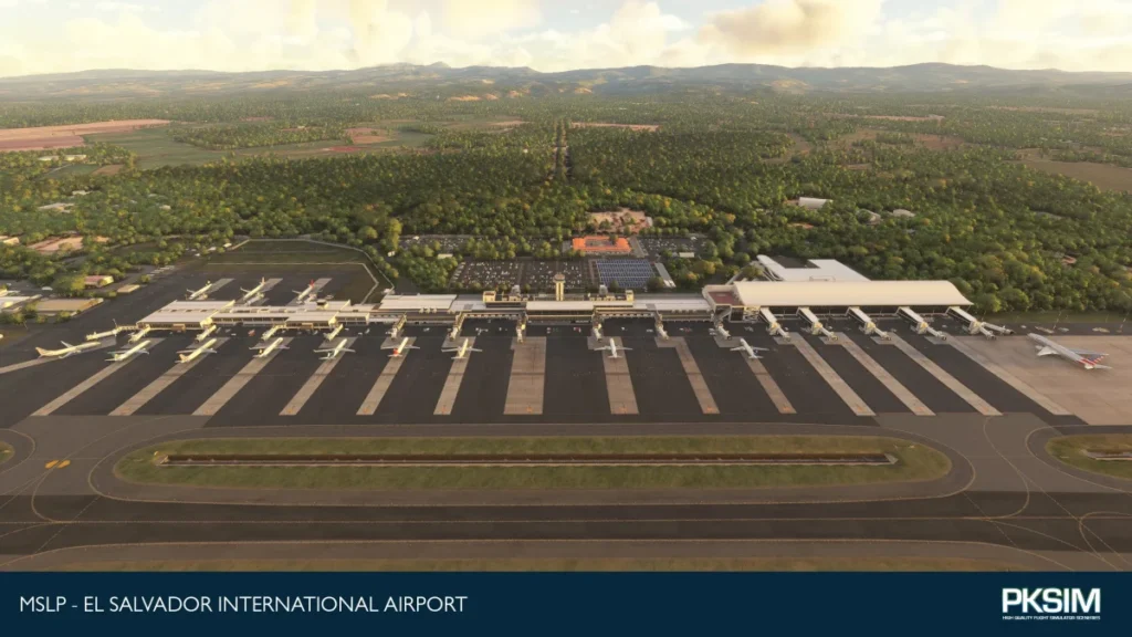 Imagem relacionada a PKSIM volta com aeroporto de El Salvador no MSFS 2024