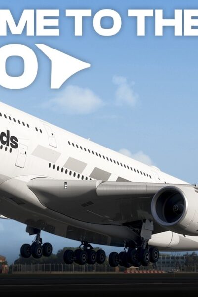 iniBuilds A380 apresentado no vídeo Welcome To Part 1 para Microsoft Flight Simulator 2024
