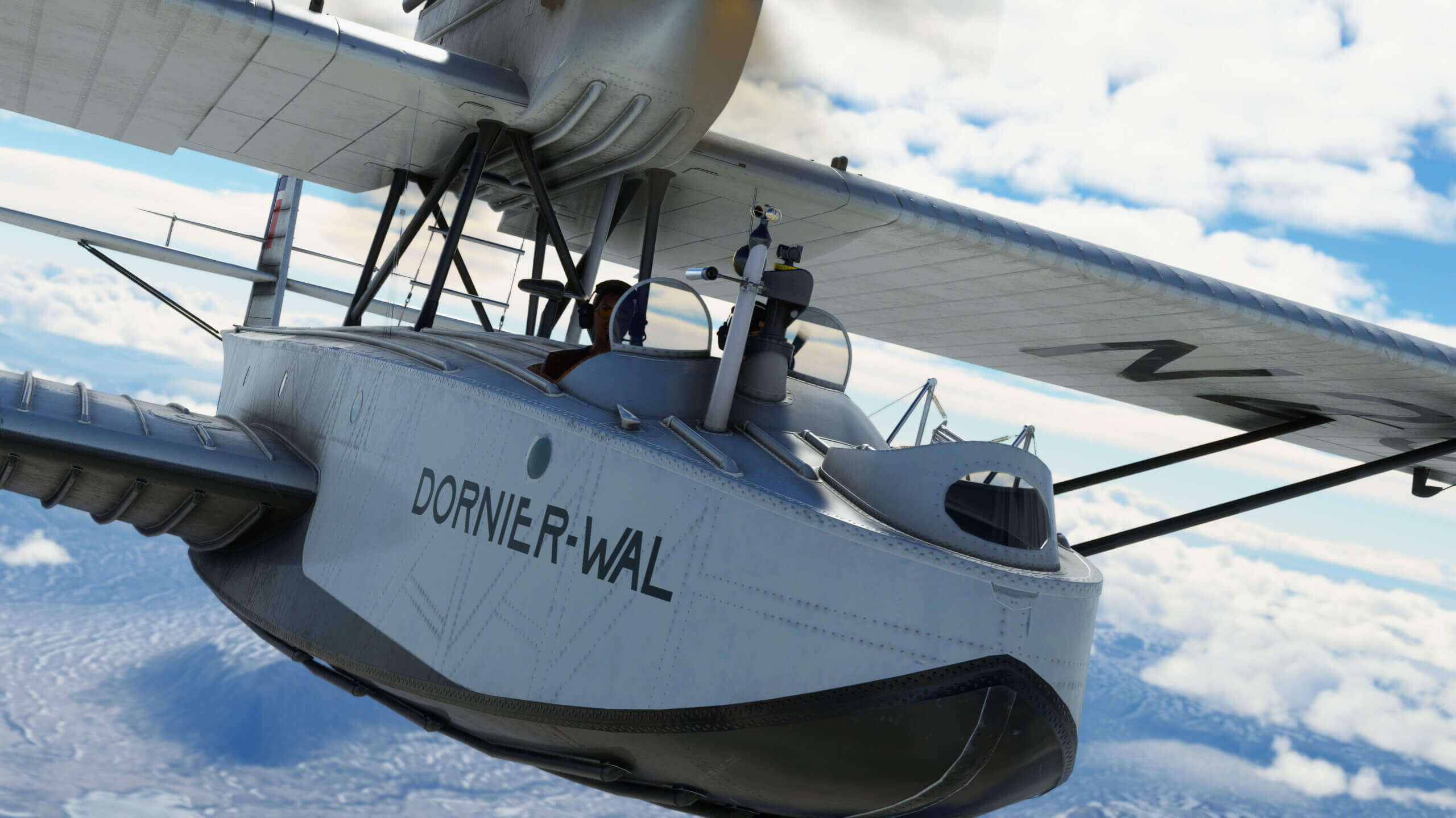 Dornier Do J Wal no Microsoft Flight Simulator, uma das aeronaves atualizadas no AAU6.