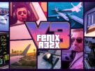 Imagem oficial do vídeo Fenix A320 Version 3, com aeronave e detalhes de cockpit e sistemas.