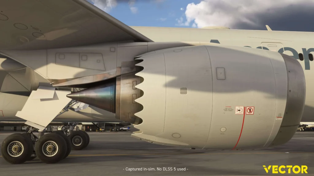 Vector787-9: motor sob a asa — Development Update3