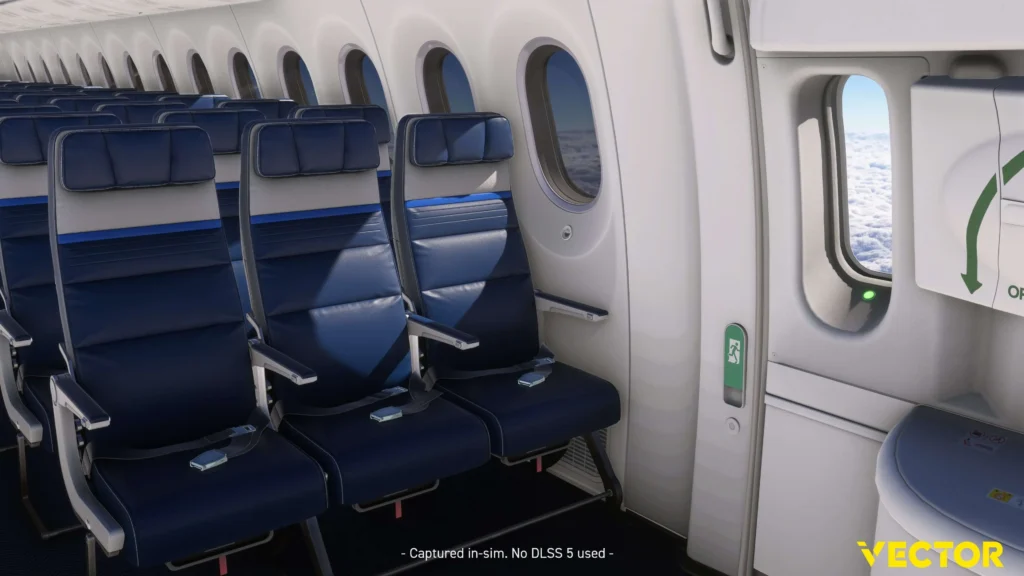 Vector787-9: cabine de passageiros — Development Update3