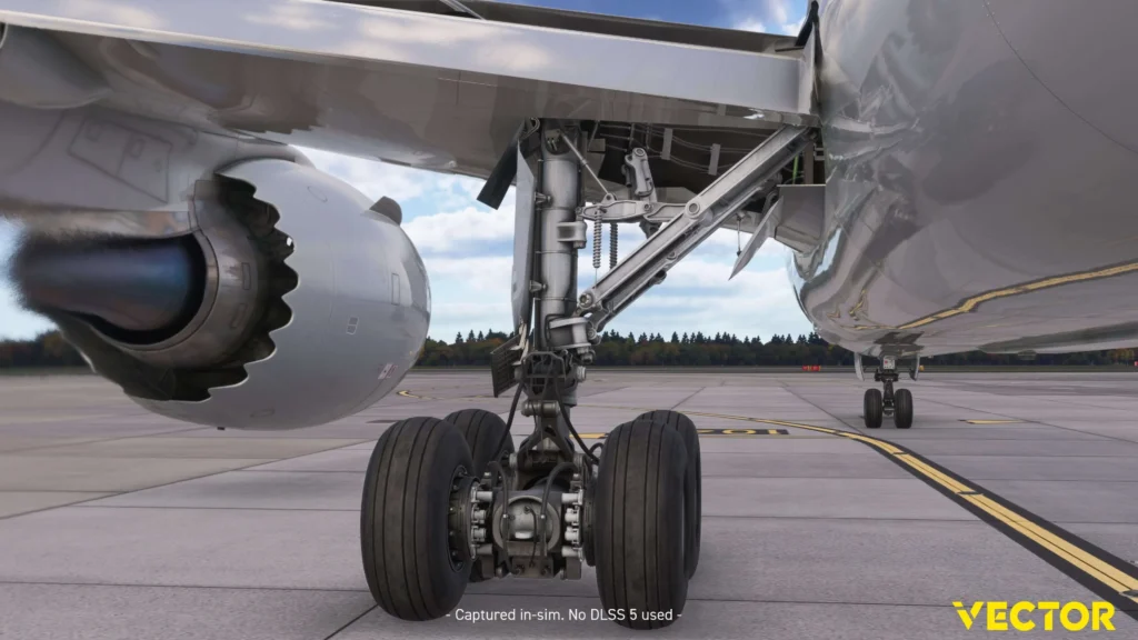 Vector787-9: trem de pouso principal — Development Update3